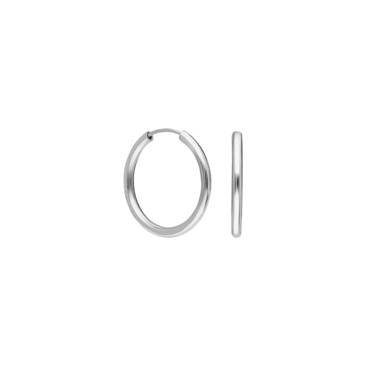 10mm Plain Hoop Earrings (7030517137453)