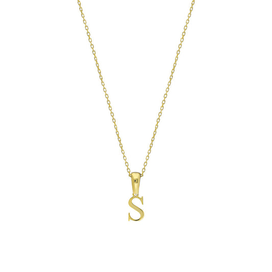 MINI LETTER NECKLACE (8702753669463)