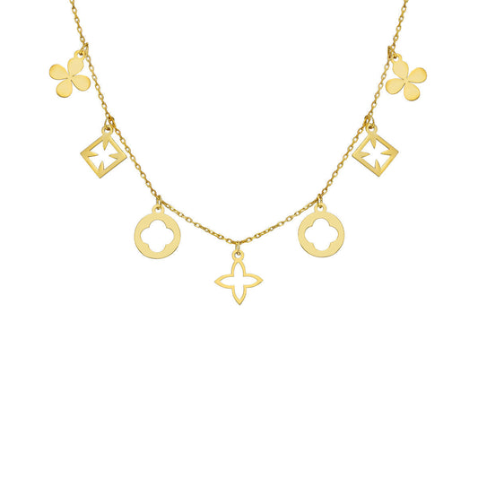 Elenora Charm Halskette (7067605106733)