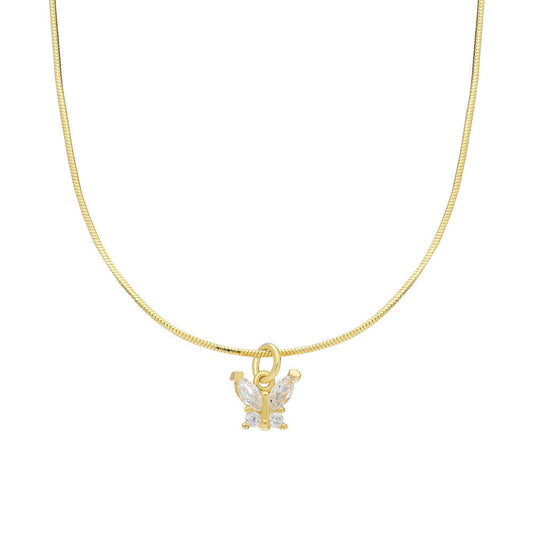 MINI BUTTERFLY HALSKETTE (8262558613806)