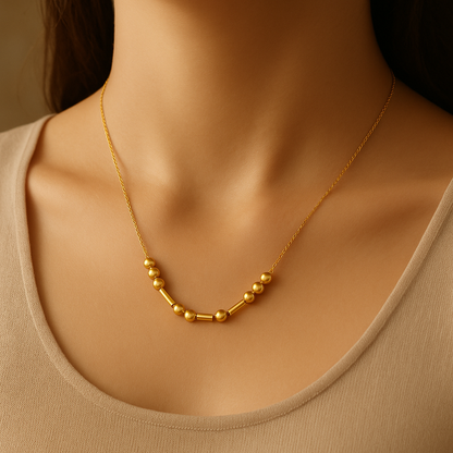 925 Gümüş | Unisex Mors Kolye